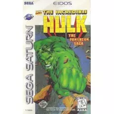 The Incredible Hulk Sega Saturn box art – retro game for Sega Saturn