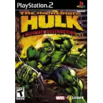 The Incredible Hulk Ultimate Destruction art work – video game for PlayStation 2