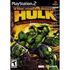 The Incredible Hulk Ultimate Destruction art work – video game for PlayStation 2