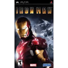 Iron Man art work – video game for PlayStation Portable