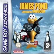 James Pond Codename Robocod art work – action game for Nintendo Game Boy Advance