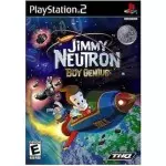 Jimmy Neutron Boy Genius art work – video game for PlayStation 2