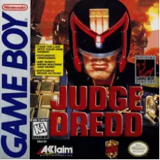 Judge Dredd Game Boy box art – classic retro game for GameBoy