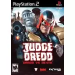 Judge Dredd Dredd vs Death art work – video game for PlayStation 2