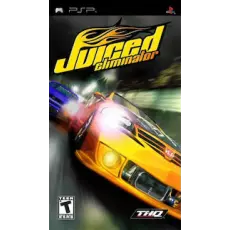 Juiced Eliminator art work – video game for PlayStation Portable
