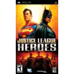 Justice League Heroes art work – video game for PlayStation Portable