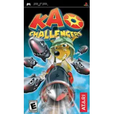 Kao Challengers art work – video game for PlayStation Portable