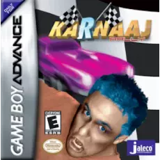 Karnaaj Rally art work – action game for Nintendo Game Boy Advance