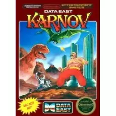 Karnov NES box art – classic 8-bit game for Nintendo NES