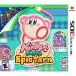 Kirby's Extra Epic Yarn art work – action game for Nintendo 3DS