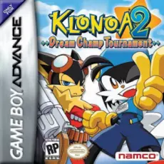 Klonoa 2 Dream Champ Tournament art work – action game for Nintendo Game Boy Advance