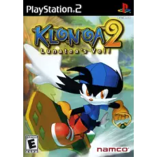 Klonoa 2 Lunateas Veil art work – video game for PlayStation 2