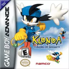 Klonoa Empire of Dreams art work – action game for Nintendo Game Boy Advance