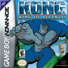 Kong King of Atlantis art work – action game for Nintendo Game Boy Advance