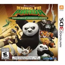 Kung Fu Panda Showdown of the Legendary Legends art work – action game for Nintendo 3DS
