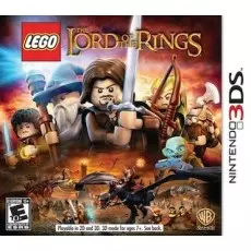 LEGO Lord Of The Rings art work – action platformer for Nintendo 3DS