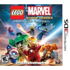 LEGO Marvel Super Heroes Universe in Peril art work – action platformer for Nintendo 3DS