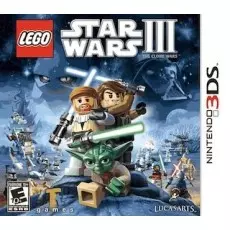 LEGO Star Wars III The Clone Wars art work – action platformer for Nintendo 3DS