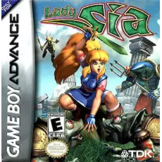 Lady Sia art work – action game for Nintendo Game Boy Advance