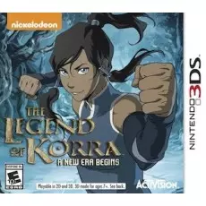 Legend of Korra A New Era Begins art work – action game for Nintendo 3DS