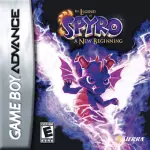 Legend of Spyro A New Beginning art work – 3D platformer for Nintendo Game Boy Advance