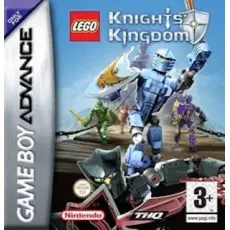 LEGO Knights Kingdom art work – action platformer for Nintendo Game Boy Advance