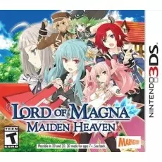 Lord of Magna Maiden Heaven art work – action game for Nintendo 3DS