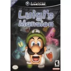 Luigi's Mansion - [Black Label] GameCube box art – platformer for Nintendo GameCube