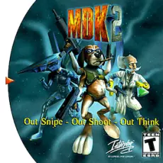 MDK 2 art work for the sega DreamCast