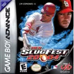 MLB Slugfest 2004 art work – sports game for Nintendo Game Boy Advance
