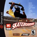 MTV Sports Skateboarding art work for the sega DreamCast