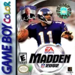 Madden 2002 Game Boy Color box art – old GBC game trade in