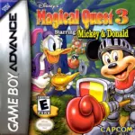 Magical Quest 3 Starring Mickey and Donald art work – action game for Nintendo Game Boy Advance