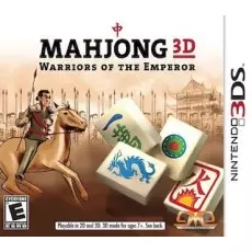 Mahjong 3D Warriors of the Emperor art work – action game for Nintendo 3DS