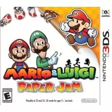 Mario & Luigi Paper Jam art work – platformer for Nintendo 3DS