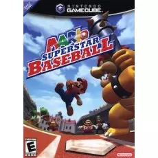 Mario Superstar Baseball GameCube box art – platformer for Nintendo GameCube