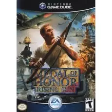 Medal of Honor Rising Sun GameCube box art – action game for Nintendo GameCube