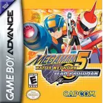 Mega Man Battle Network 5 Team Protoman art work – action platformer for Nintendo Game Boy Advance