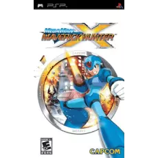 Mega Man Maverick Hunter X art work – video game for PlayStation Portable