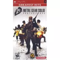 Metal Gear Solid Portable Ops art work – video game for PlayStation Portable