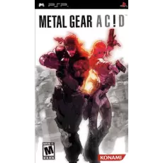 Metal Gear Acid art work – video game for PlayStation Portable