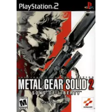 Metal Gear Solid 2 Sons of Liberty art work – video game for PlayStation 2
