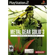 Metal Gear Solid 3 Subsistence art work – video game for PlayStation 2