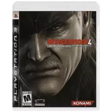 Metal Gear Solid 4 Guns of the Patriots art work – video game for PlayStation 3