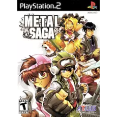 Metal Saga art work – video game for PlayStation 2