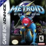 Metroid Fusion art work – sci-fi action game for Nintendo Game Boy Advance