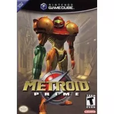 Metroid Prime GameCube box art – sci-fi shooter for Nintendo GameCube