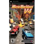 Micro Machines V4 art work – video game for PlayStation Portable
