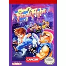 Mighty Final Fight NES box art – classic 8-bit game for Nintendo NES