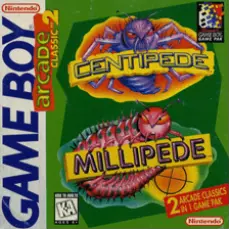 Arcade Classic 2: Centipede and Millipede Game Boy box art – classic retro game for GameBoy